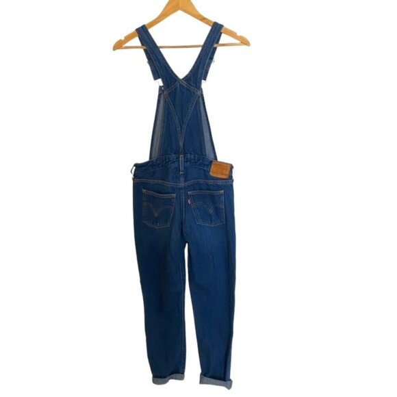 Levi's Original Denim Overalls in Mid Blue XSmall - Picture 3 of 6